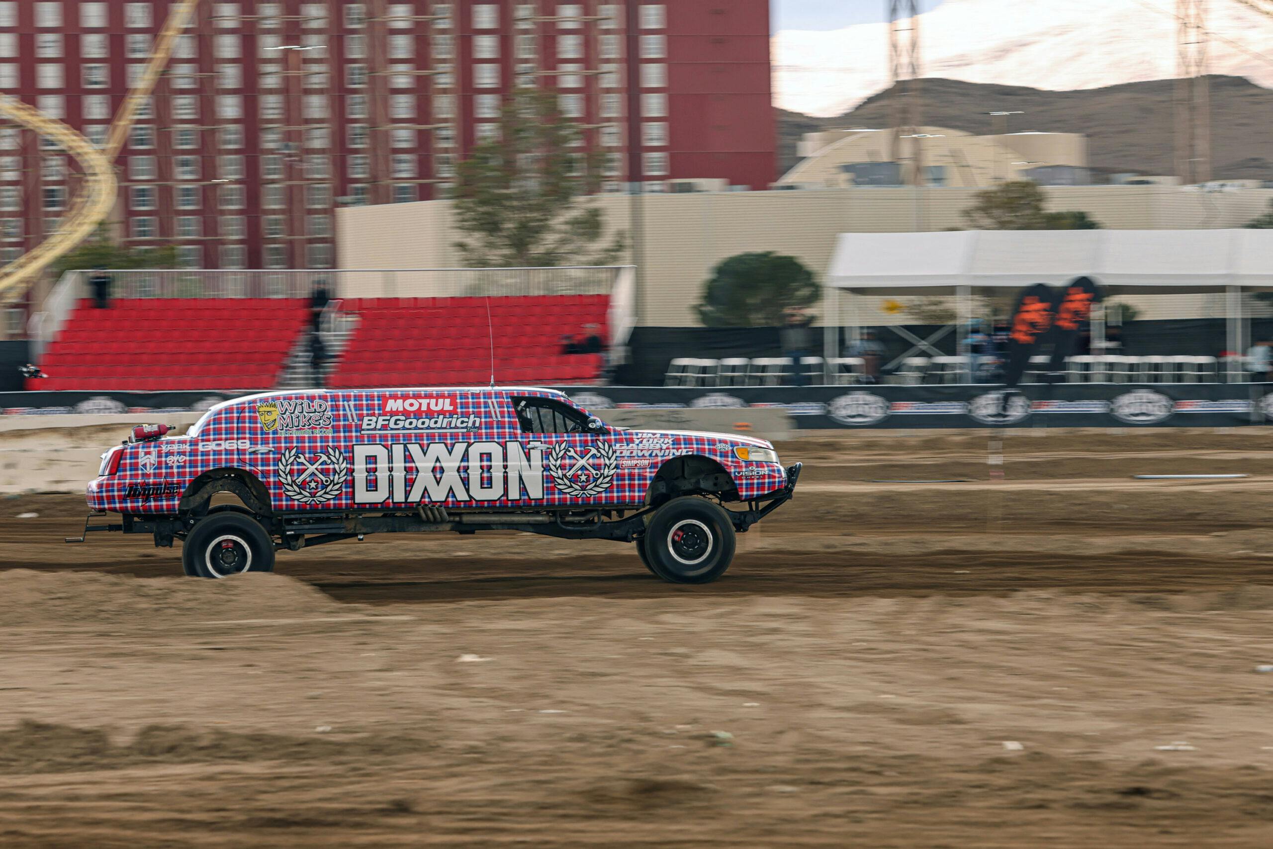Mint 400 Lincoln Limo action