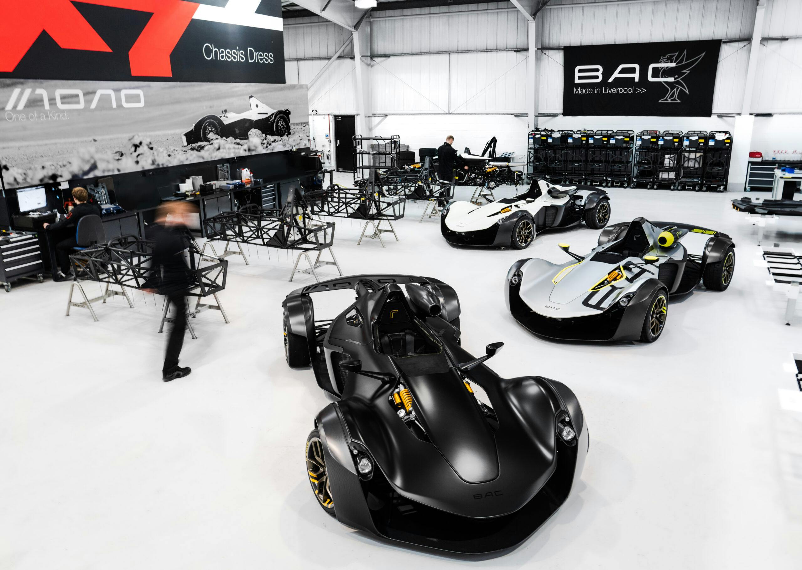 BAC factory car projects mono