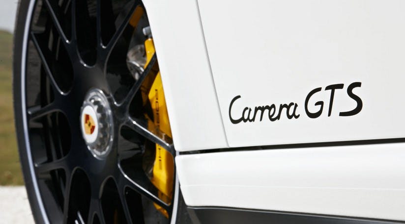 Porsche Carrera GTS side lettering