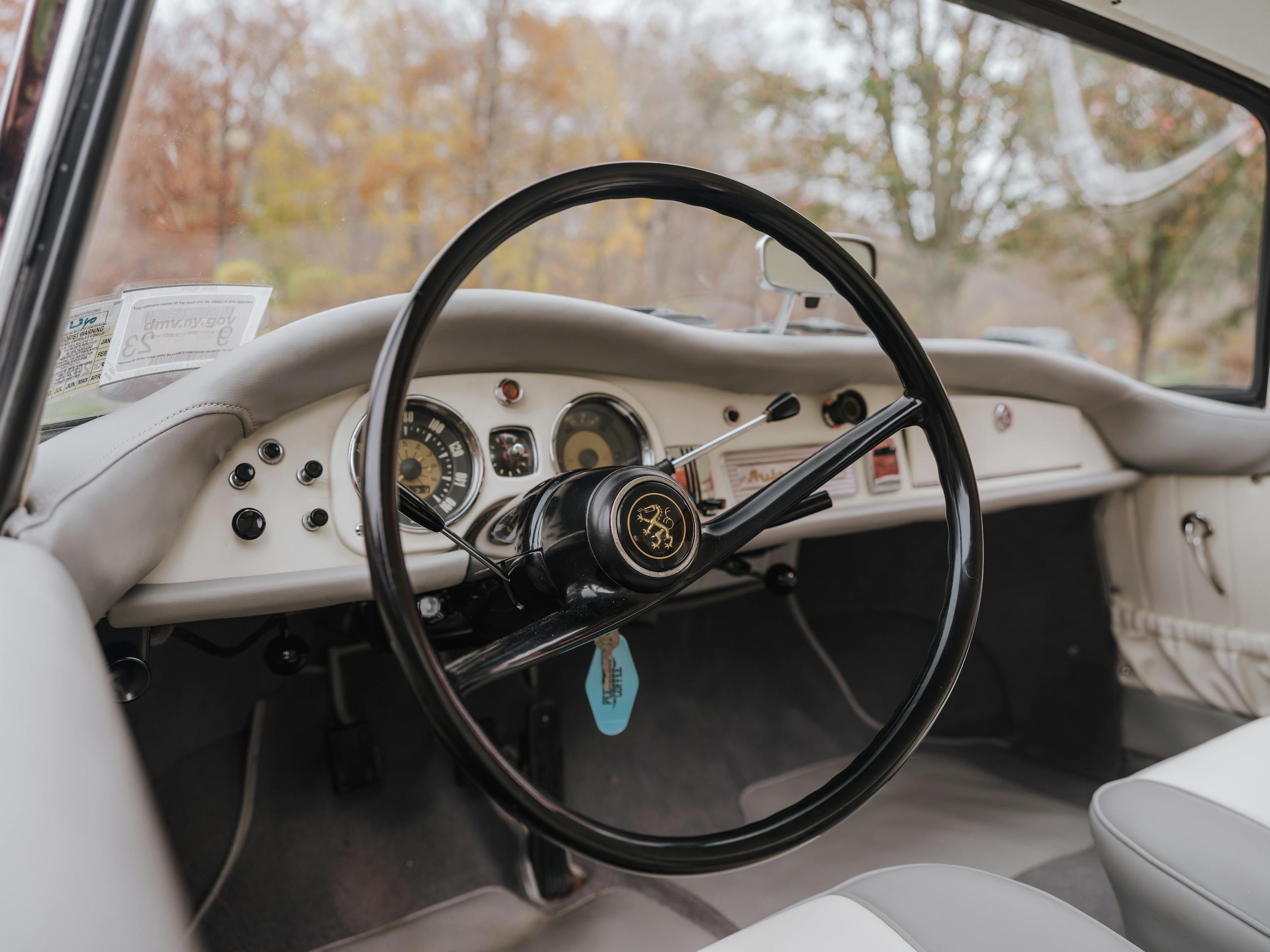 Dinuzzo Auto Union interior steering wheel