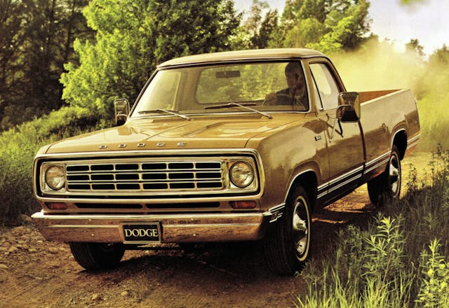 1975 Dodge D100 pickup affordable vintage truck suv