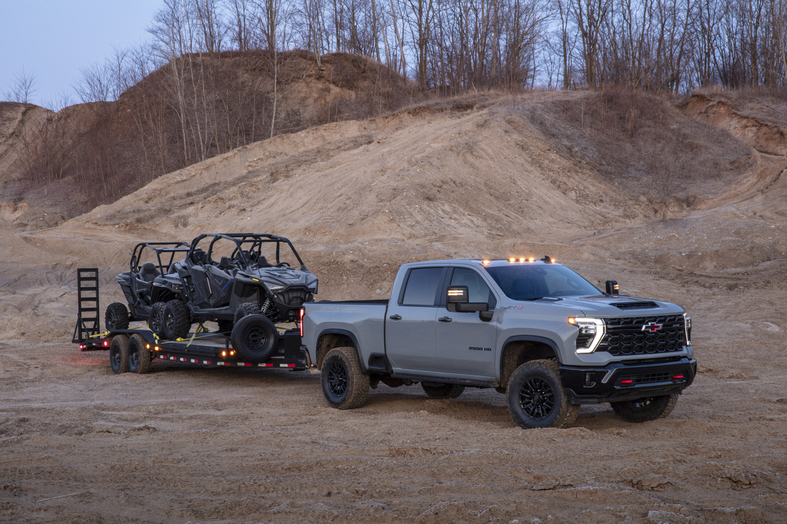 2024 Silverado ZR2 HD to tame trails and tow trailers with 35inch
