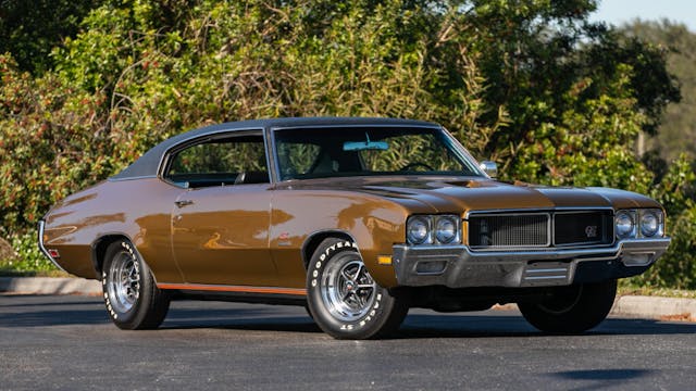 1970 Buick GS Stage 1 455 front three quarter