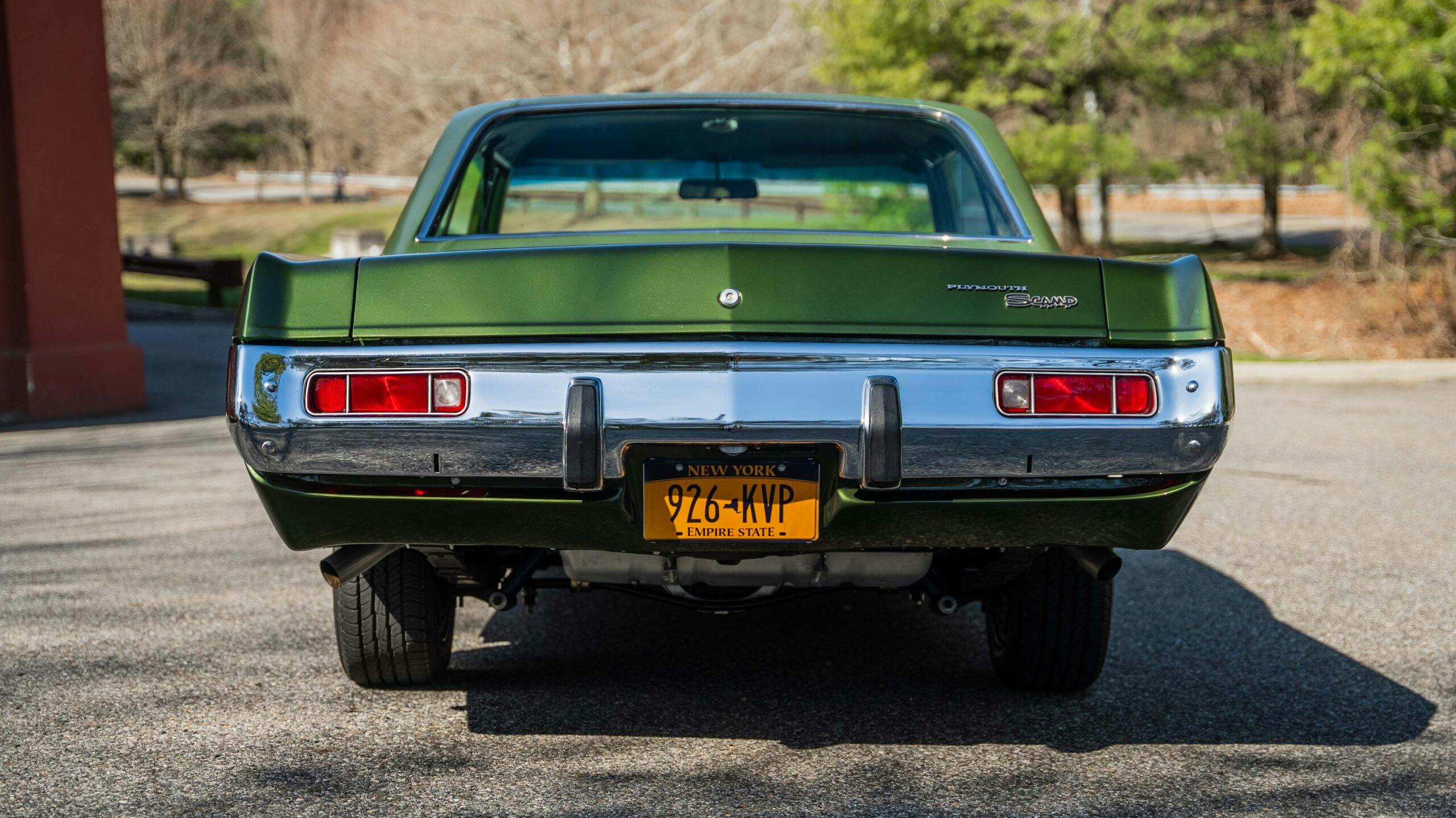 1973 Plymouth Scamp rear