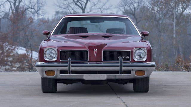 1973 Pontiac GTO front
