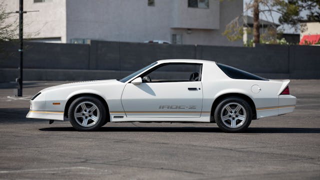 1990-Chevrolet-Camaro-IROC-Z front three quarter