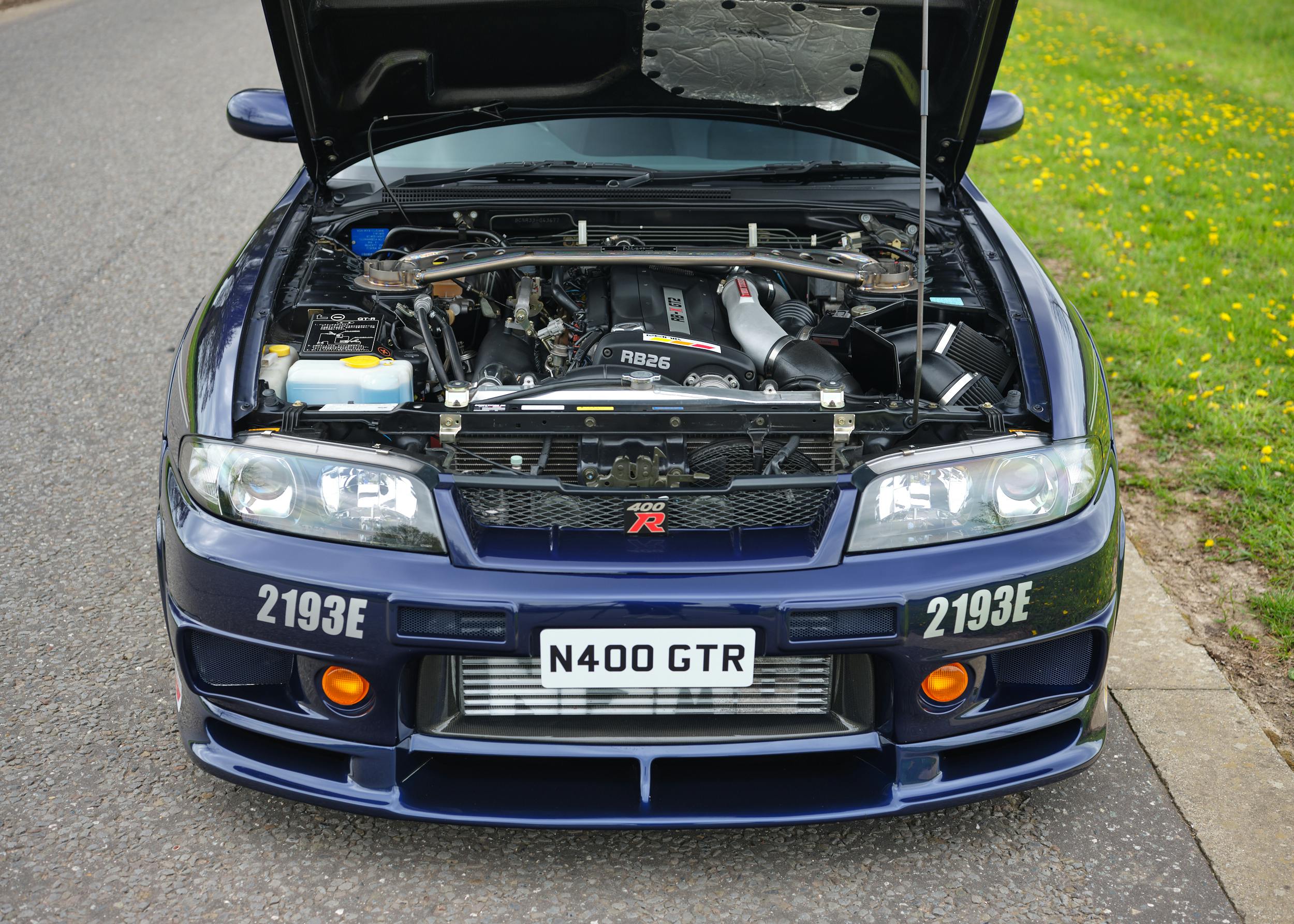 1996 Nissan Skyline R33 GT-R NISMO 400R engine bay front