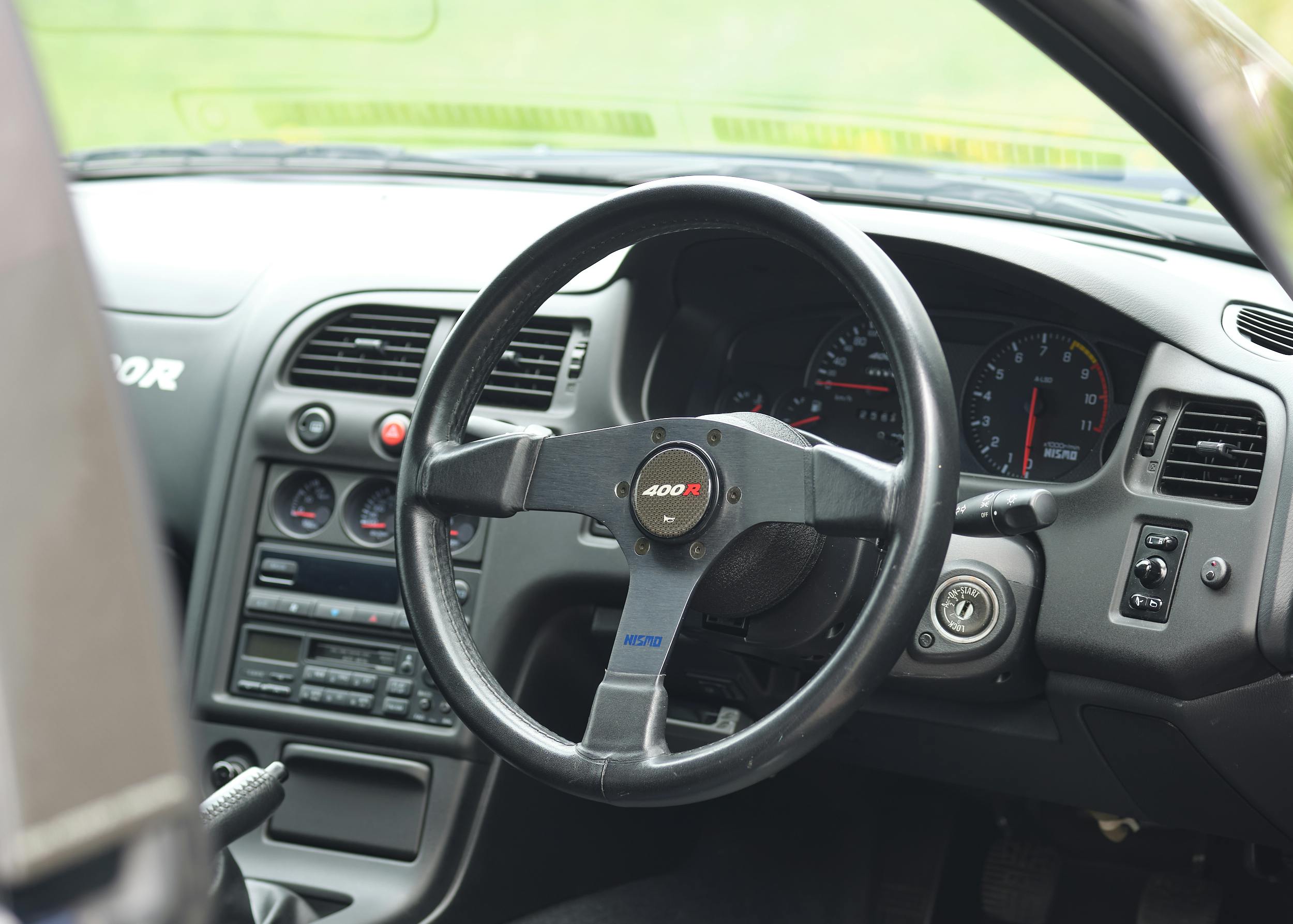 1996 Nissan Skyline R33 GT-R NISMO 400R interior steering wheel