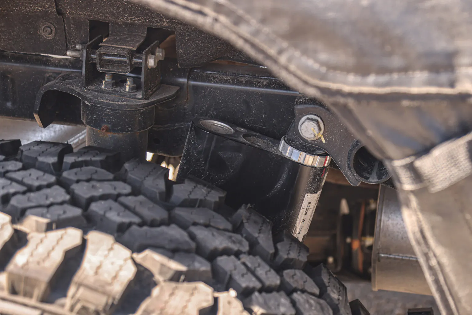 Bison Rear Colorado ZR2 Bison flaunts 35-inch tires, hydraulic jounce shocks ...