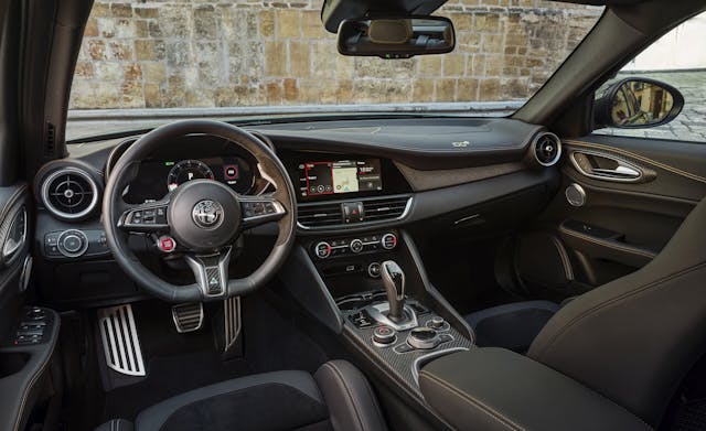 Alfa Romeo Quadrifoglio 100th Anniversary interior front full