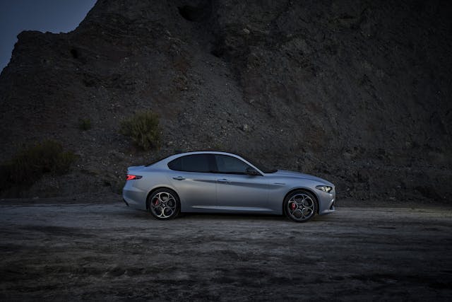 2024 Alfa Romeo Giulia Competizione exterior side profile