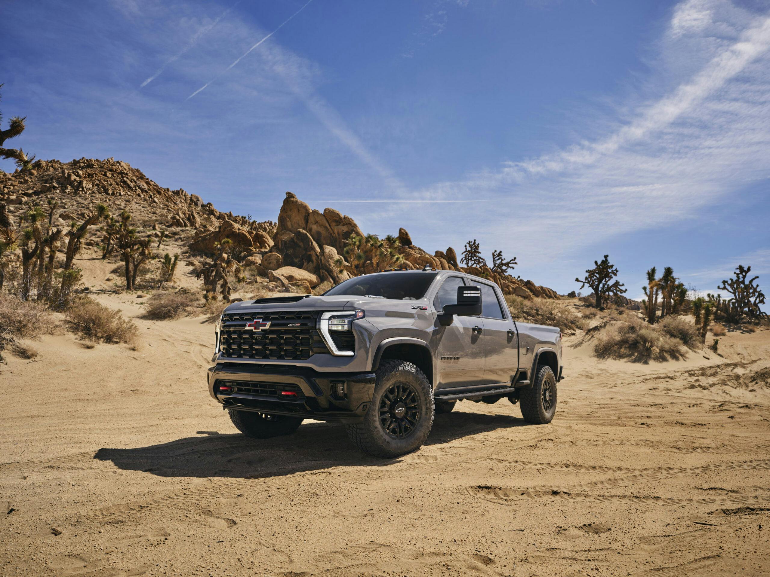 2025 Silverado ZR2 HD to tame trails and tow trailers with 35inch