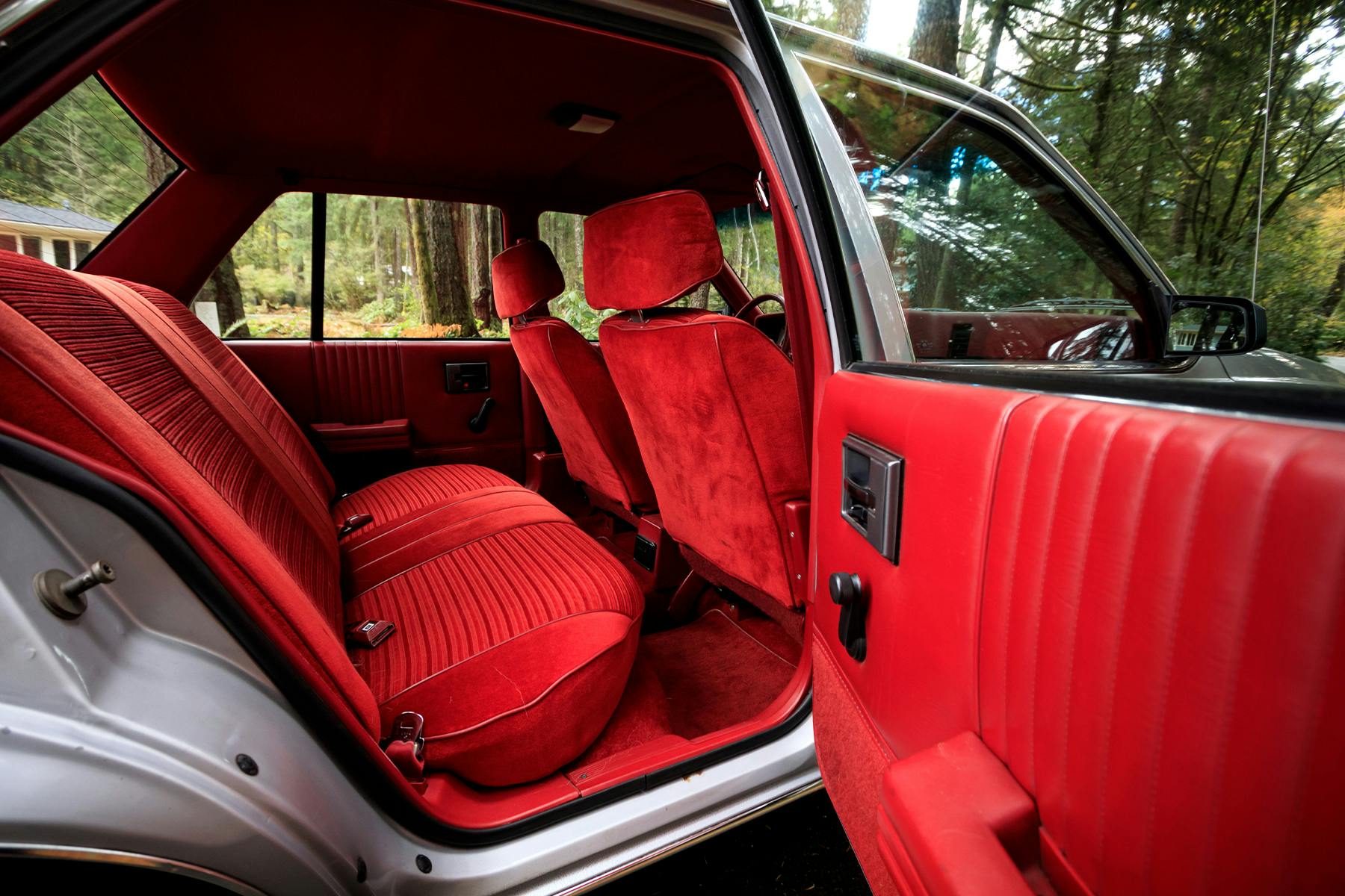 Chevrolet Cavalier interior rear seat
