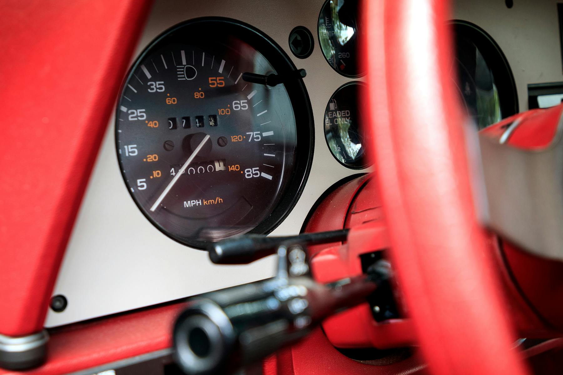 Chevrolet Cavalier interior driver dash speedometer gauge