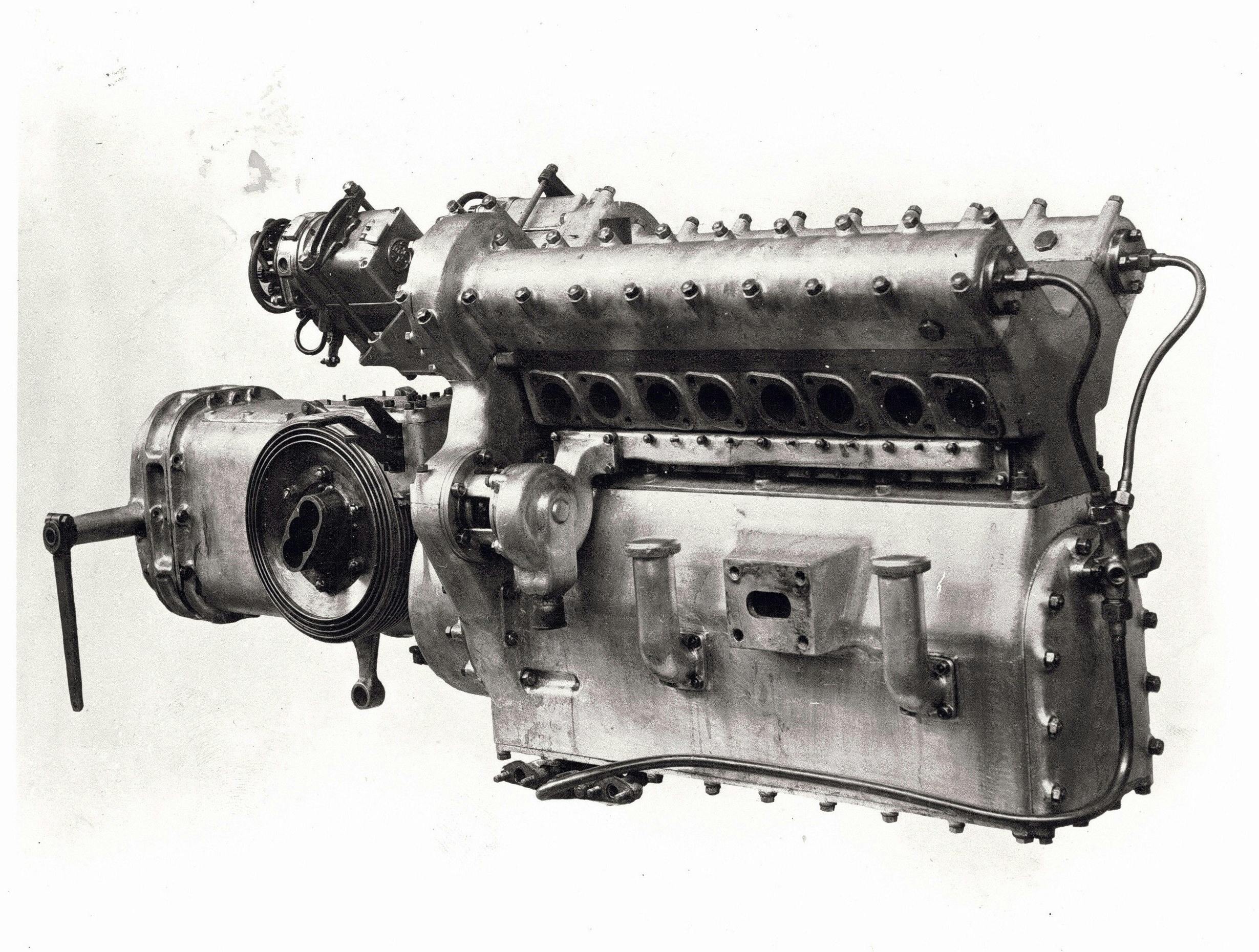 Alvis Grand Prix race car engine vintage