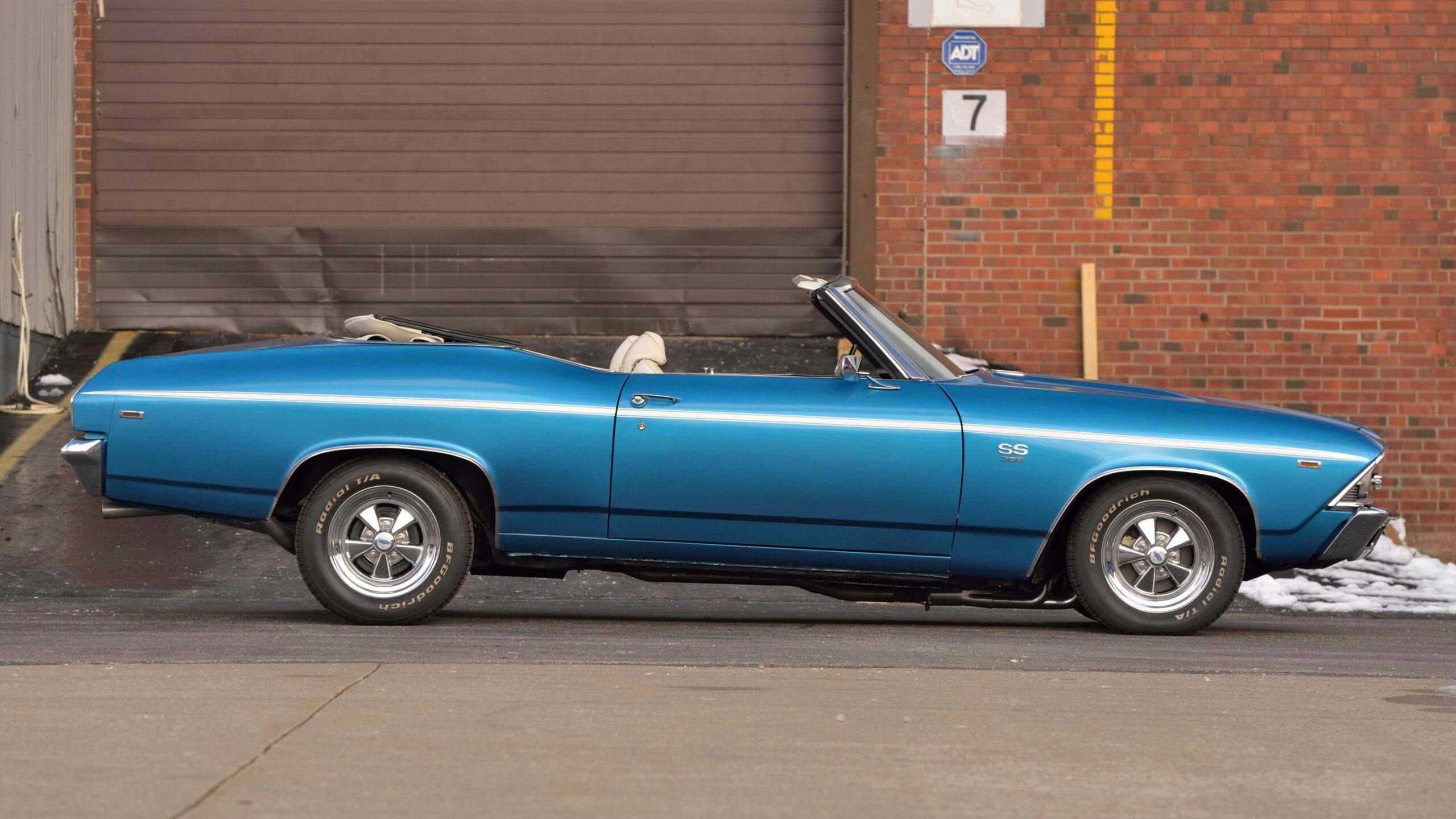 Bruce Springsteen 1969 Chevrolet Chevelle Convertible side profile