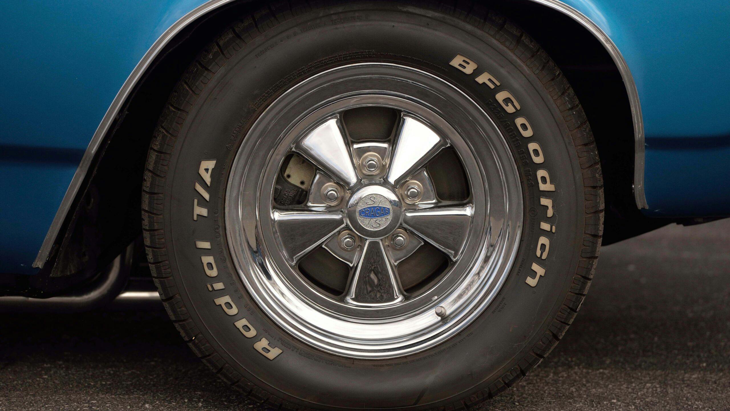 Bruce Springsteen 1969 Chevrolet Chevelle Convertible wheel tire