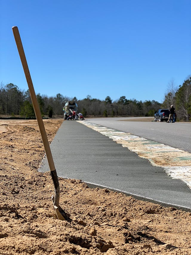 Carolina Motorsports Park curb work upgrades