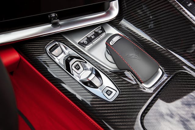 2023 Chevrolet Corvette Z06 gear selector