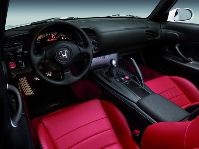 Honda S2000 interior dashboard full