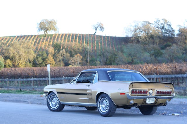 1968 Ford Mustang GT california special rear three quarter