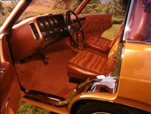 1973 Ford Explorer concept truck interior