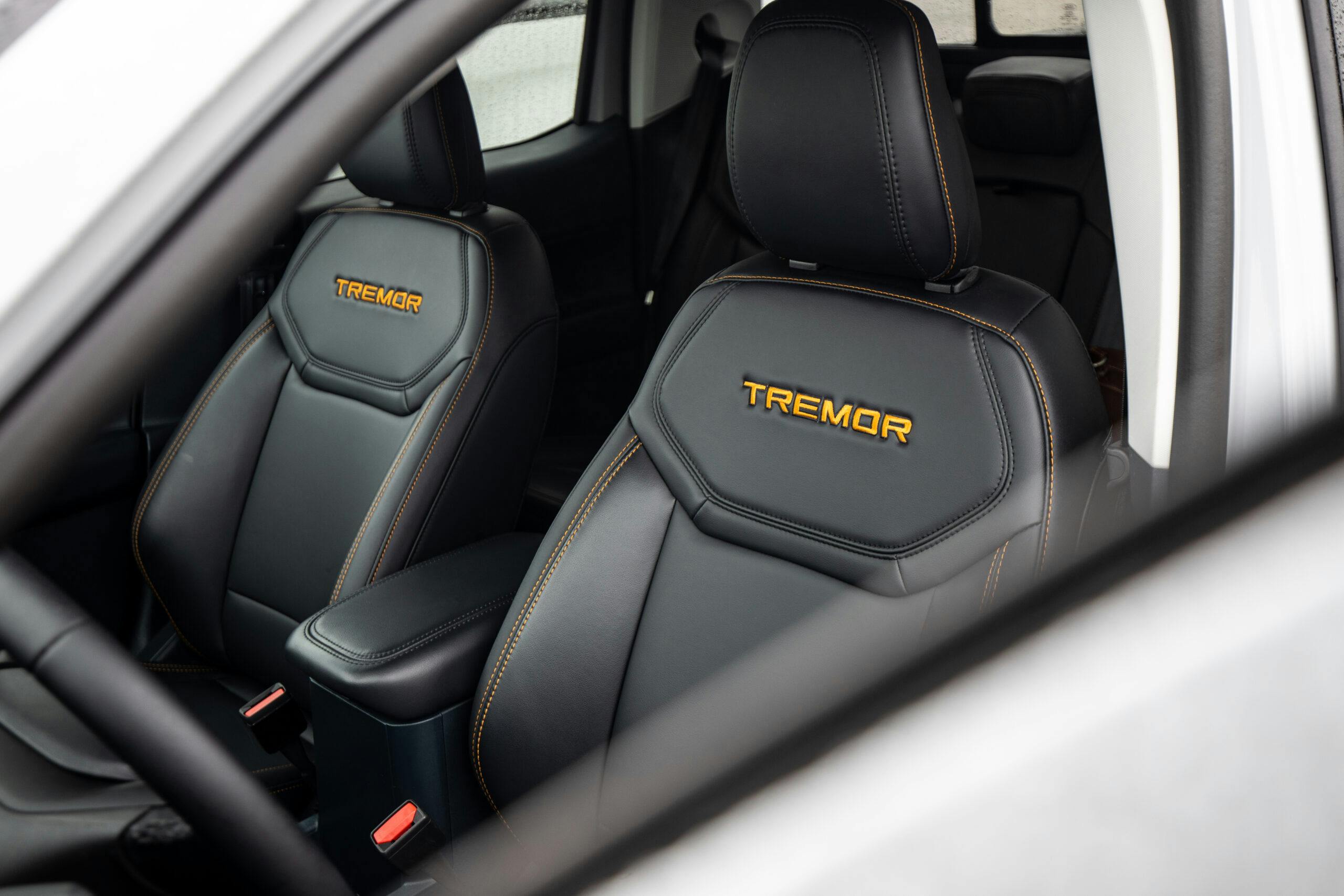 Ford Maverick Tremor package interior front seats