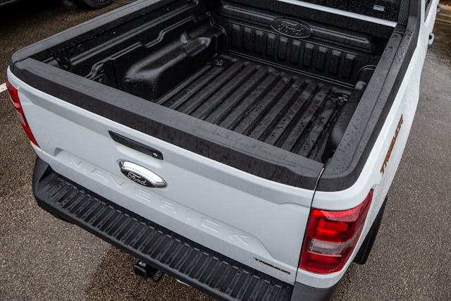 Ford Maverick Tremor package rear tailgate