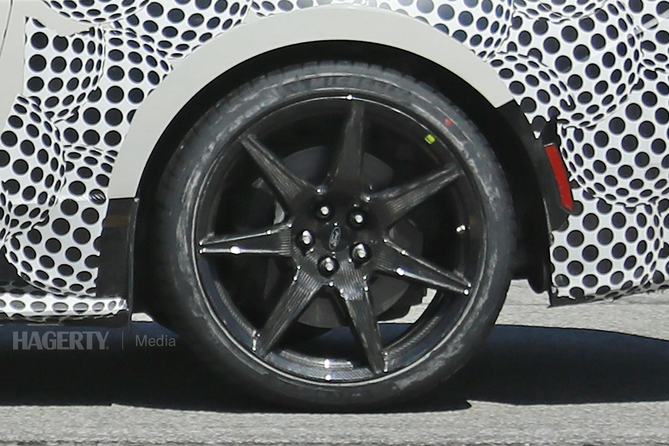 Mustang GT500 Mule wheel