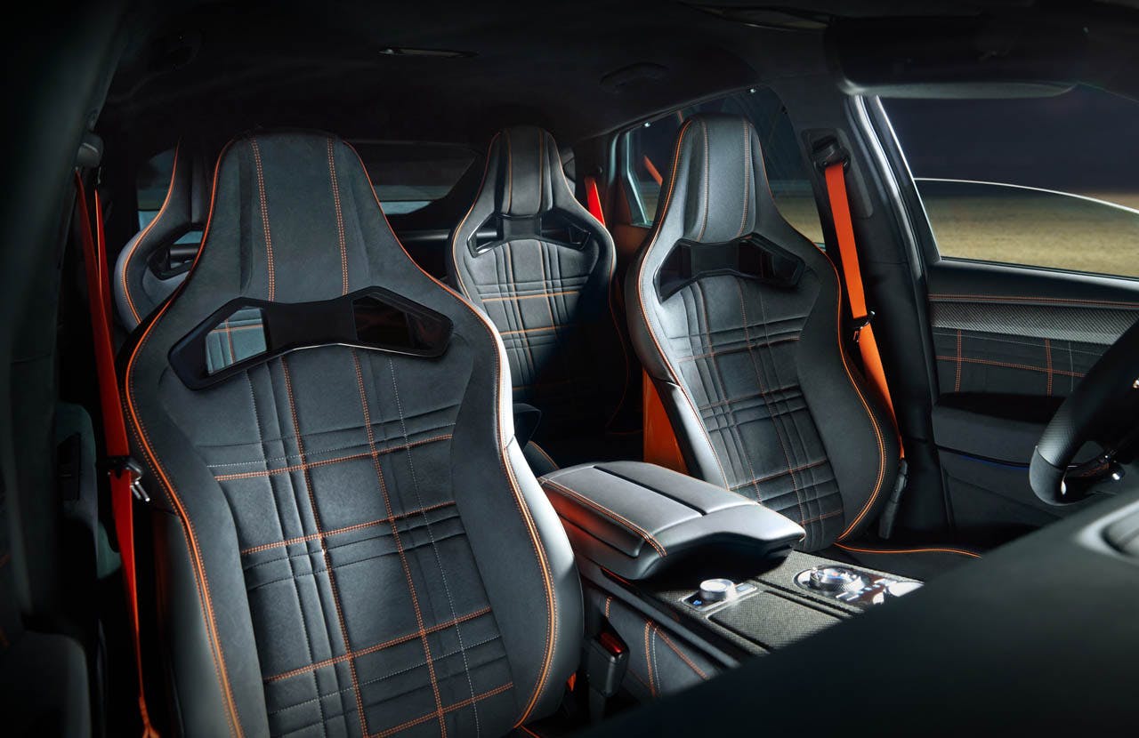 Genesis GV80 Coupe concept interior bucket seats