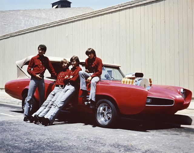 The Monkees monkeemobile pontiac gto car tv show