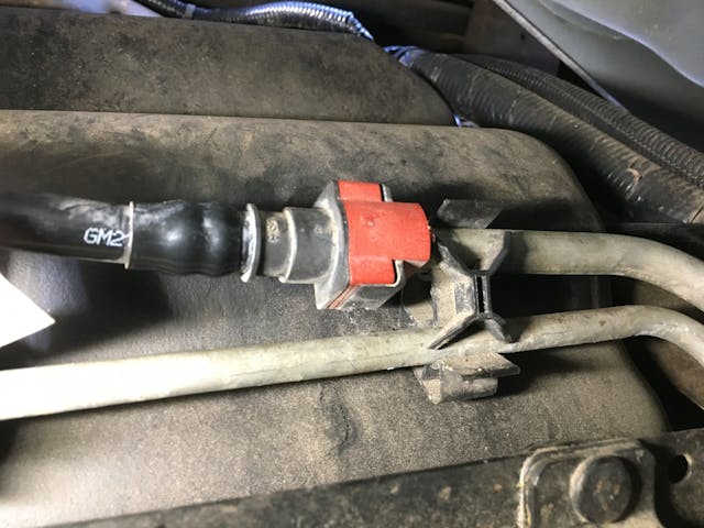 Chevrolet diesel engine lift pump fix diy fitment