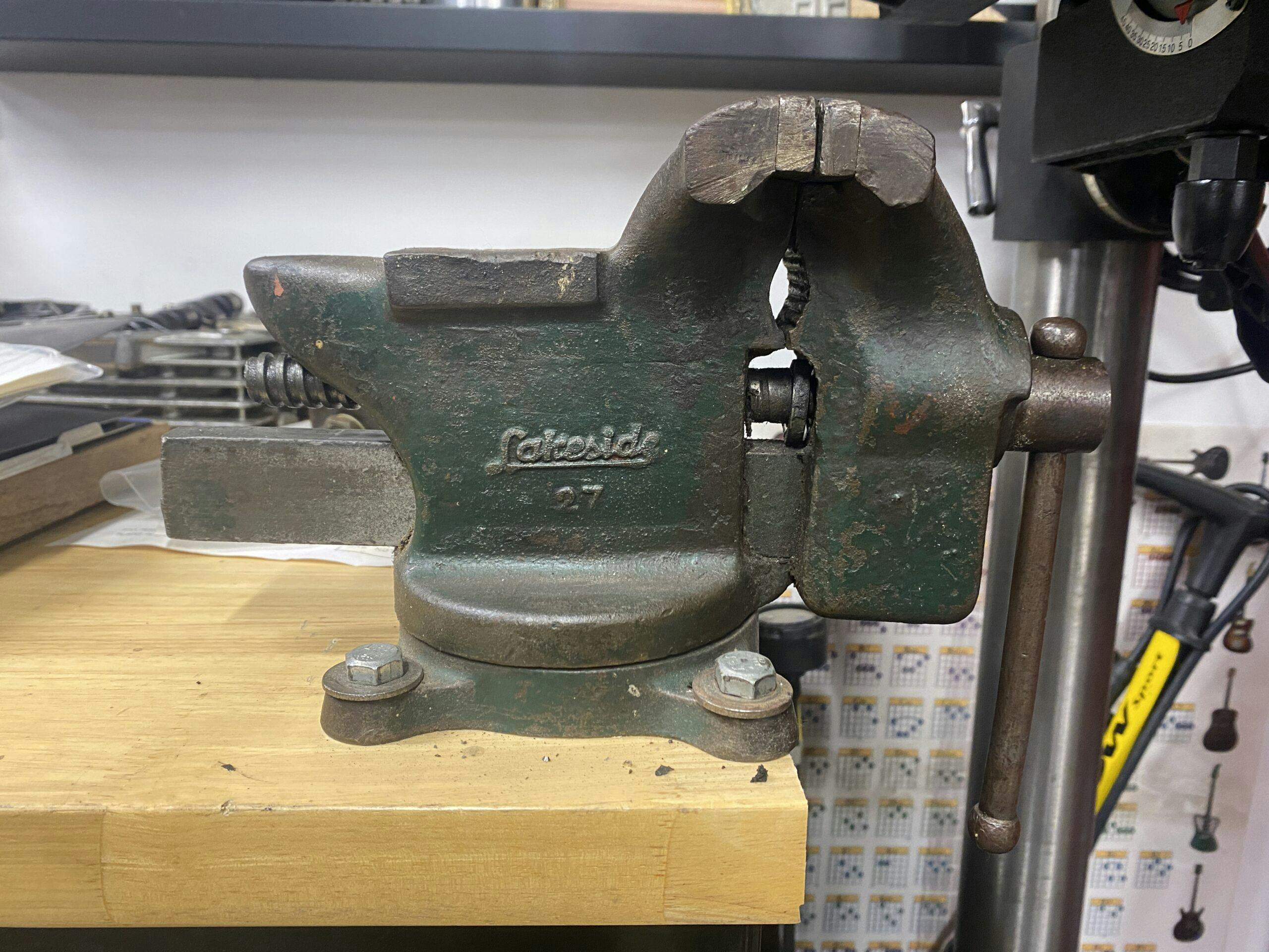 small old vise