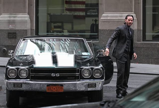 John Wick movie chevelle ss front