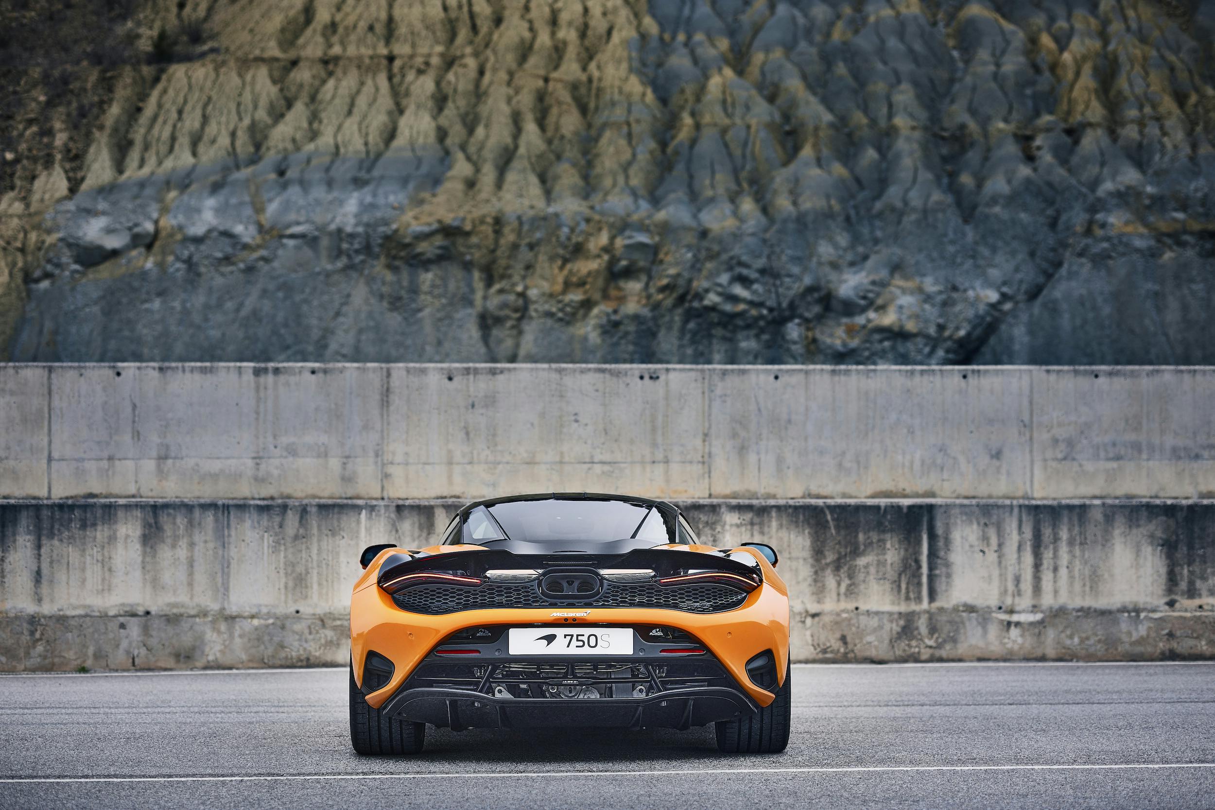 McLaren 750S Coupe rear