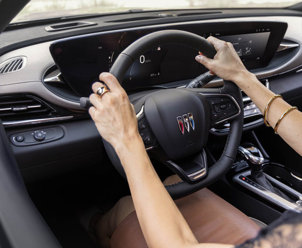 2024 Buick Envista interior steering wheel