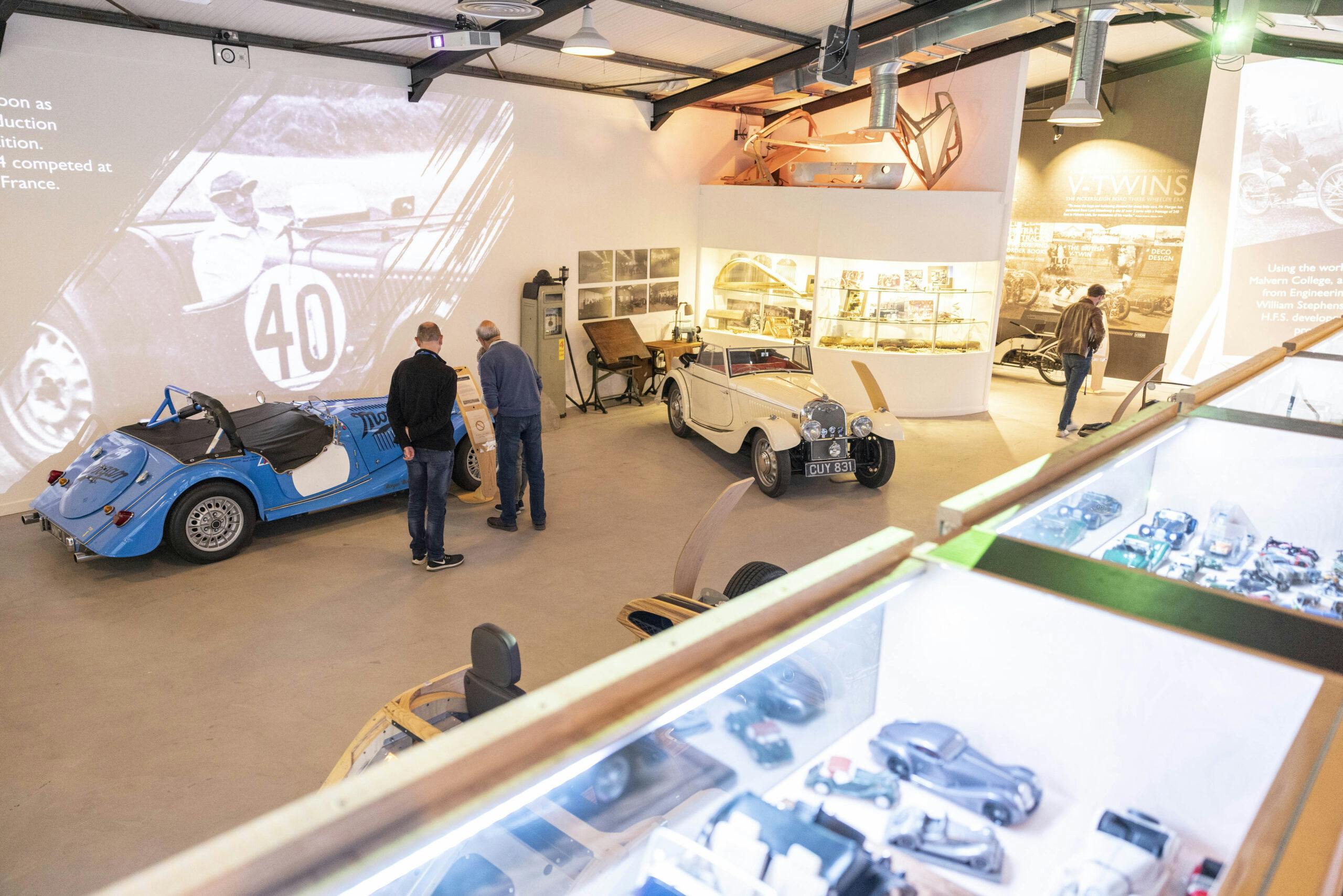 Morgan Motor Company shop museum
