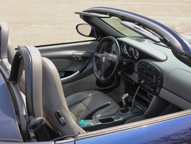 2001 Porsche Boxster S interior