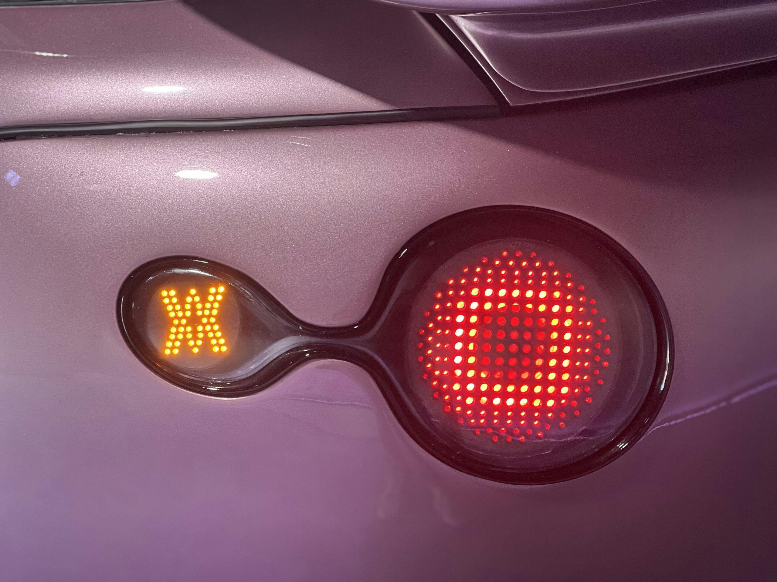 Porsche Nebula taillight detail