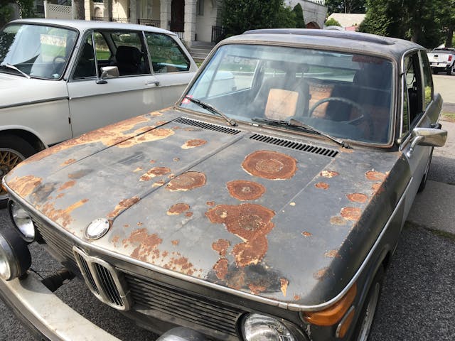 Rob Siegel bmw hood patina