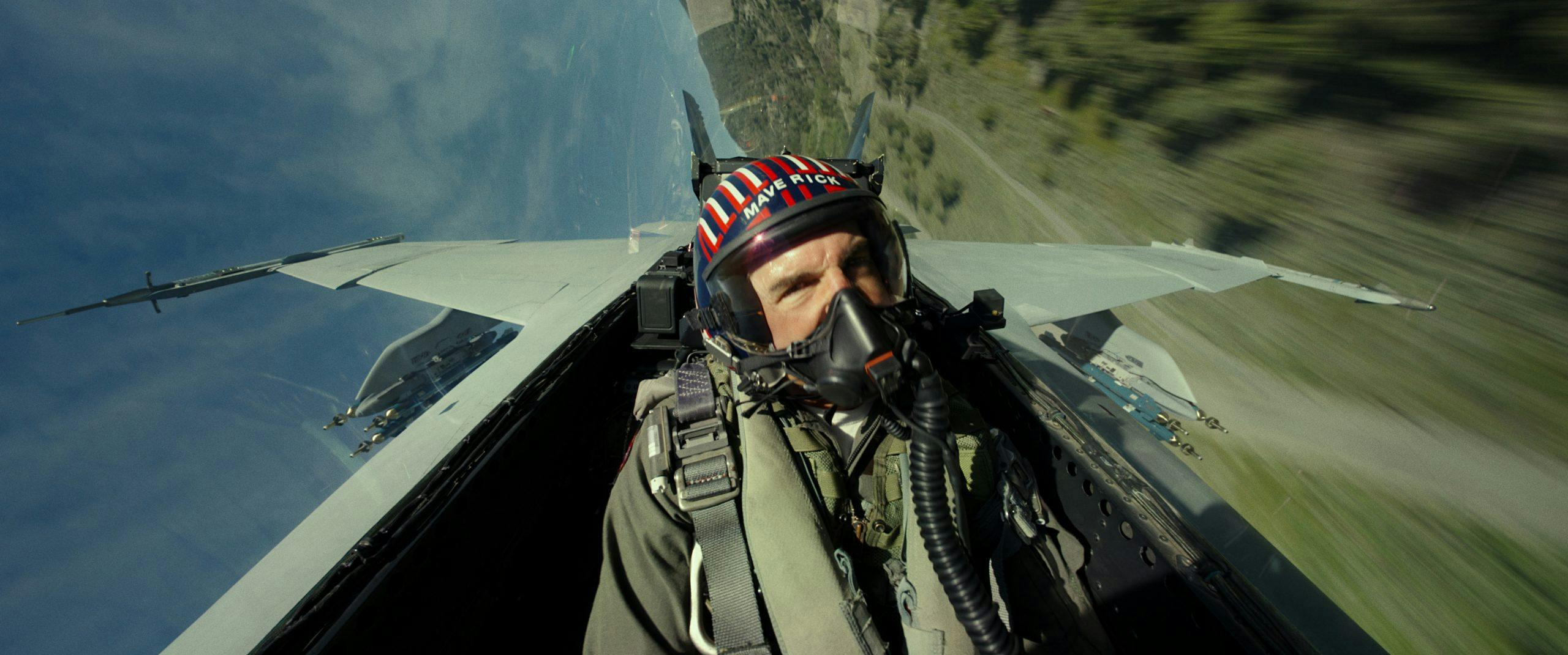 Top Gun 2 Maverick cockpit shot