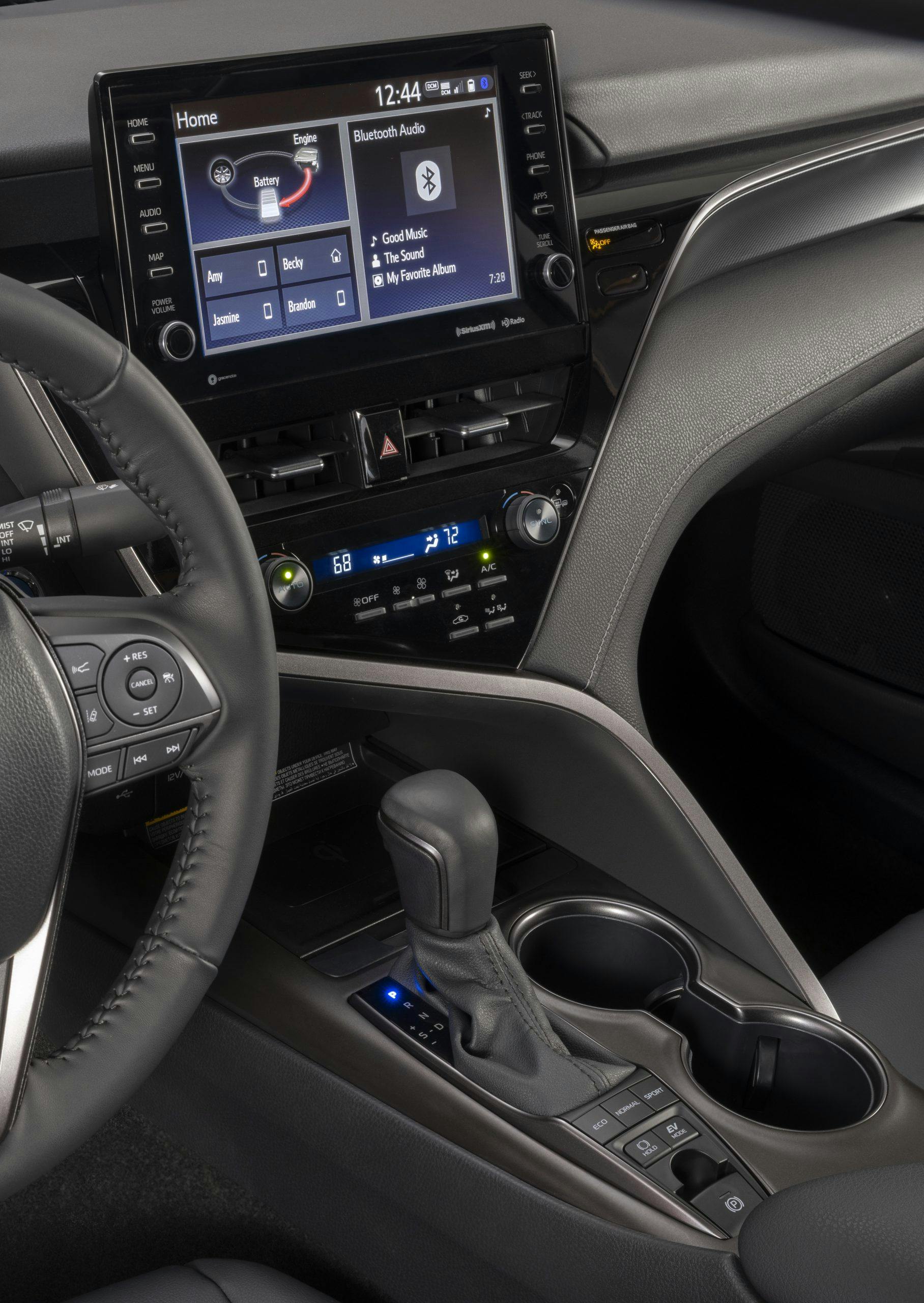 Toyota Camry Nightshade interior infotainment