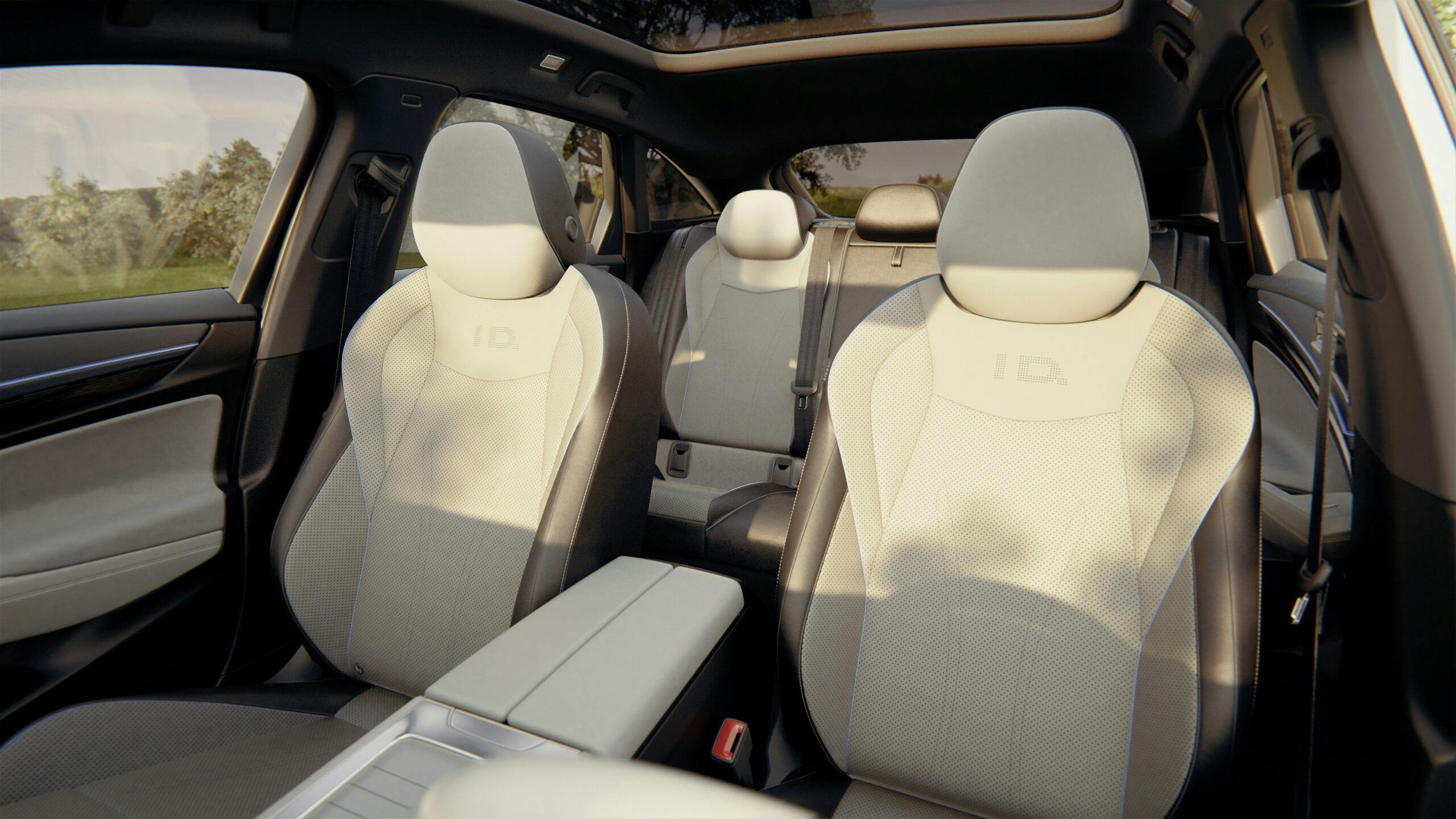 Volkswagen ID.7 interior front seats