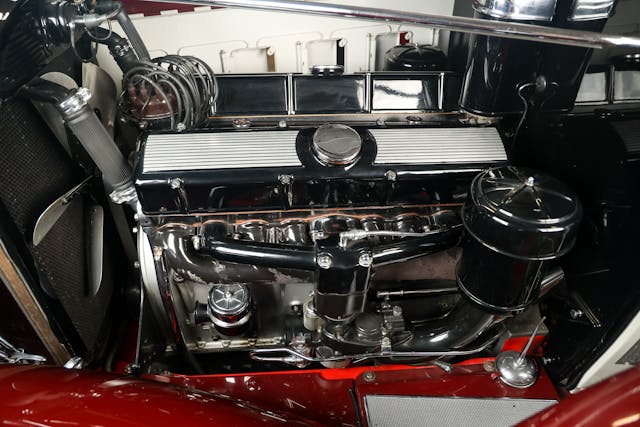1931 Cadillac Series 370A V-12 Phaeton engine