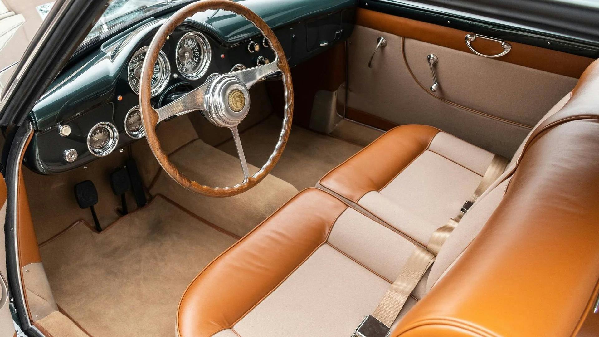 1954 Alfa Romeo 1900 CSS Touring Coupe interior