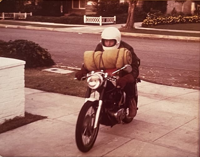 1961 Ducati Diana driveway