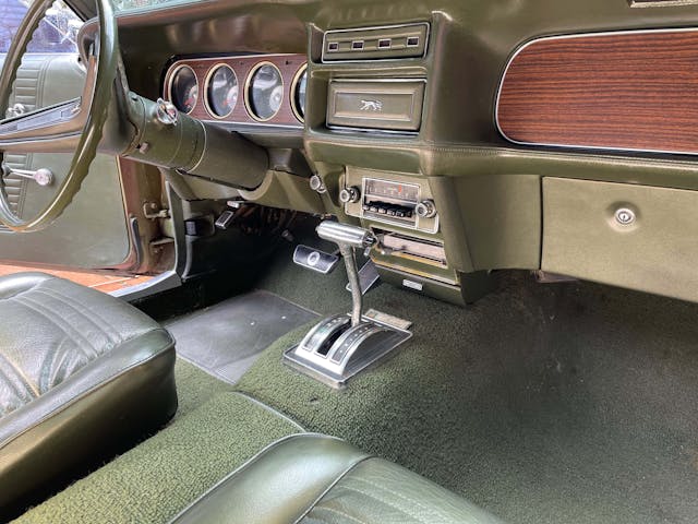 1970 Mercury Cougar interior front