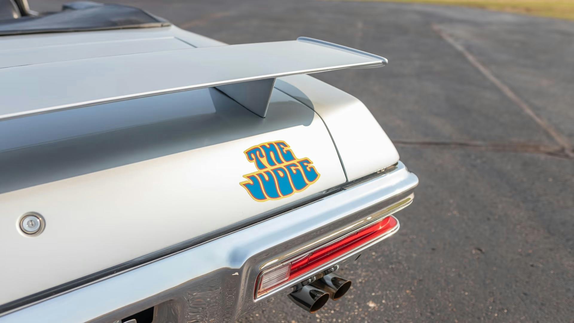 1970 Pontiac GTO Judge Ram Air IV Convertible decal