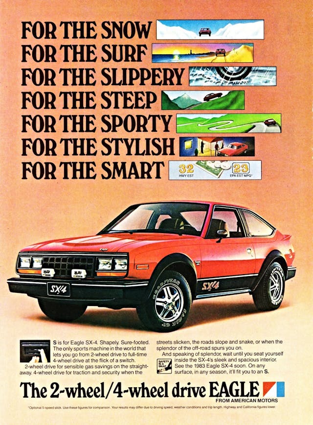 AMC Eagle advertisement