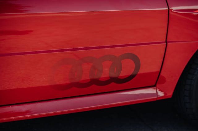 1983 Audi Ur-quattro gradient graphic